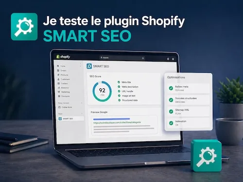 Je teste le plugin Smart SEO sur Shopify. Voici mon avis complet.